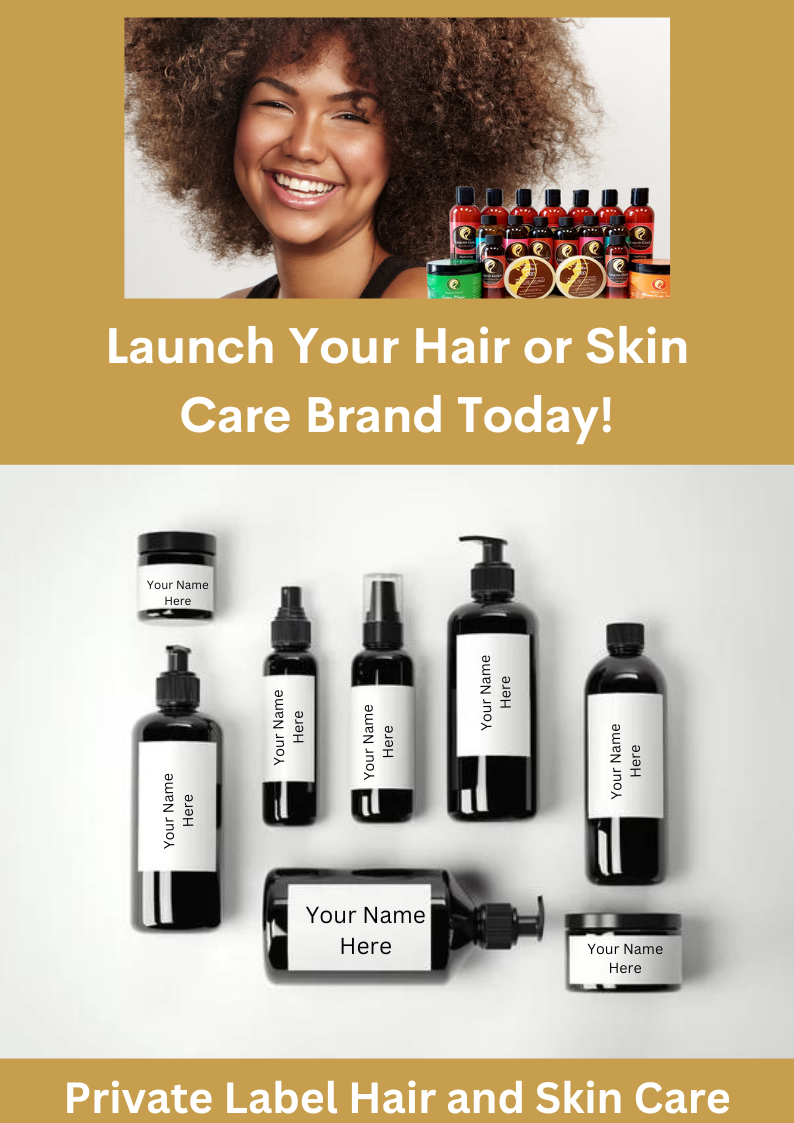 Hair Care Banner Private Label