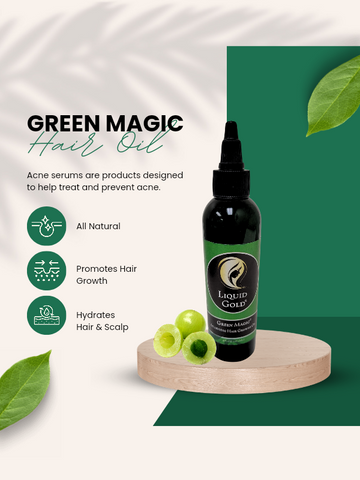 Green Magic Ayurvedic Hair Growth Oil