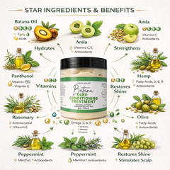 Batana Oil Deep Conditioner Hair Mask Treatment