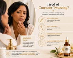 Cyperus Rotundus Facial Serum for Smoother Skin