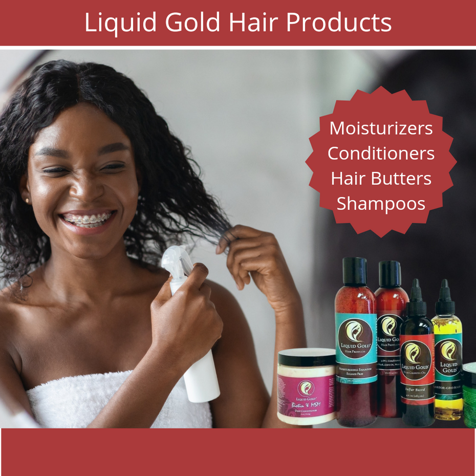 Conditioners & Shampoos – Liquid Gold Hair Products