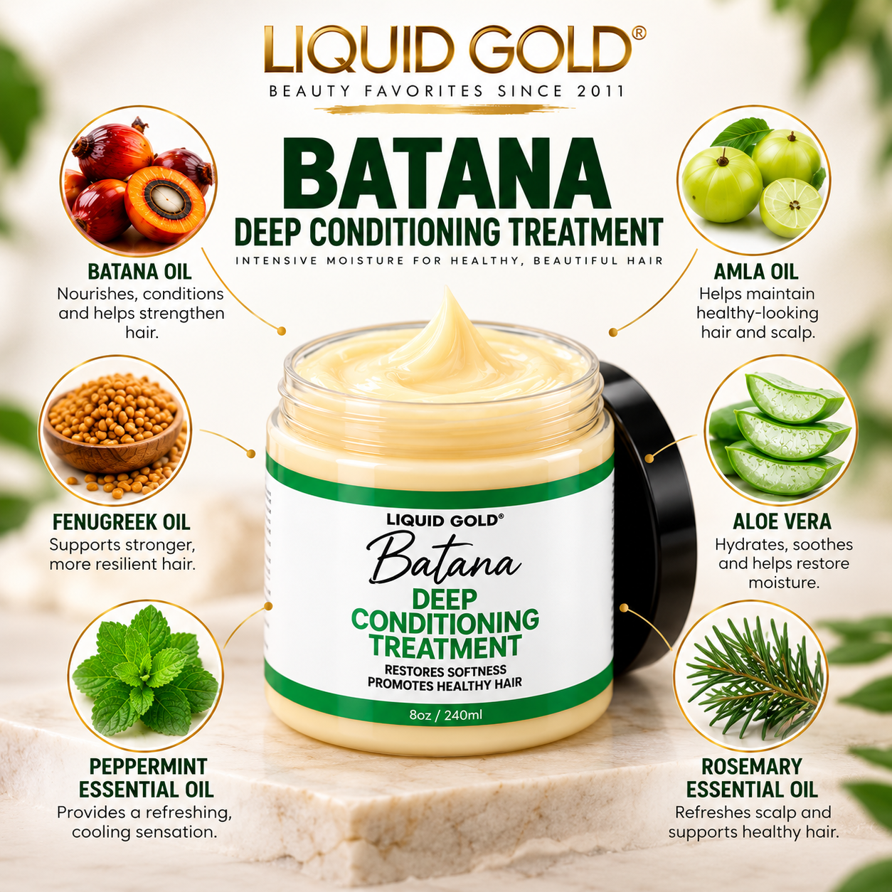 Batana Oil  Deep Conditioner Hair Mask Treatment