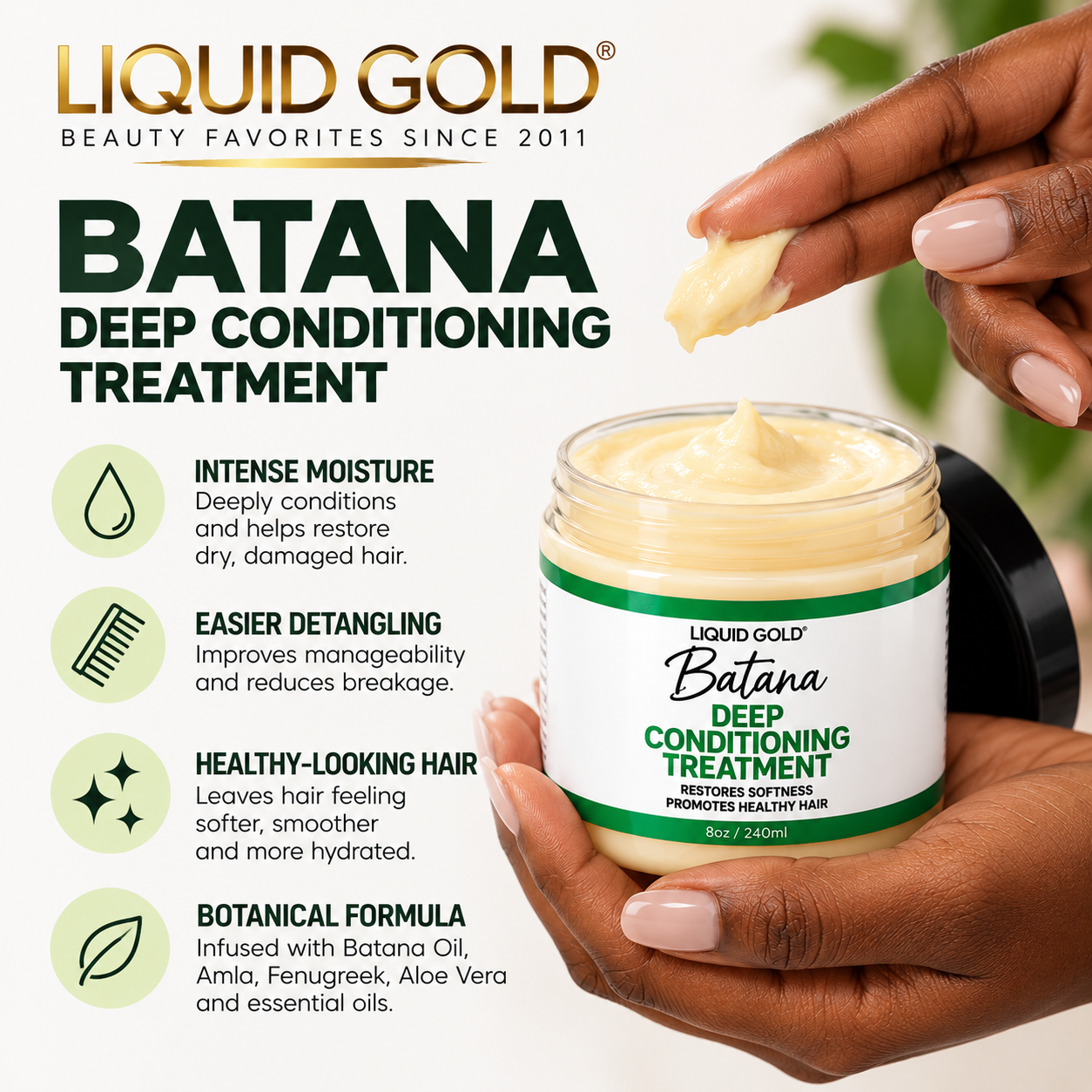 Batana Oil  Deep Conditioner Hair Mask Treatment