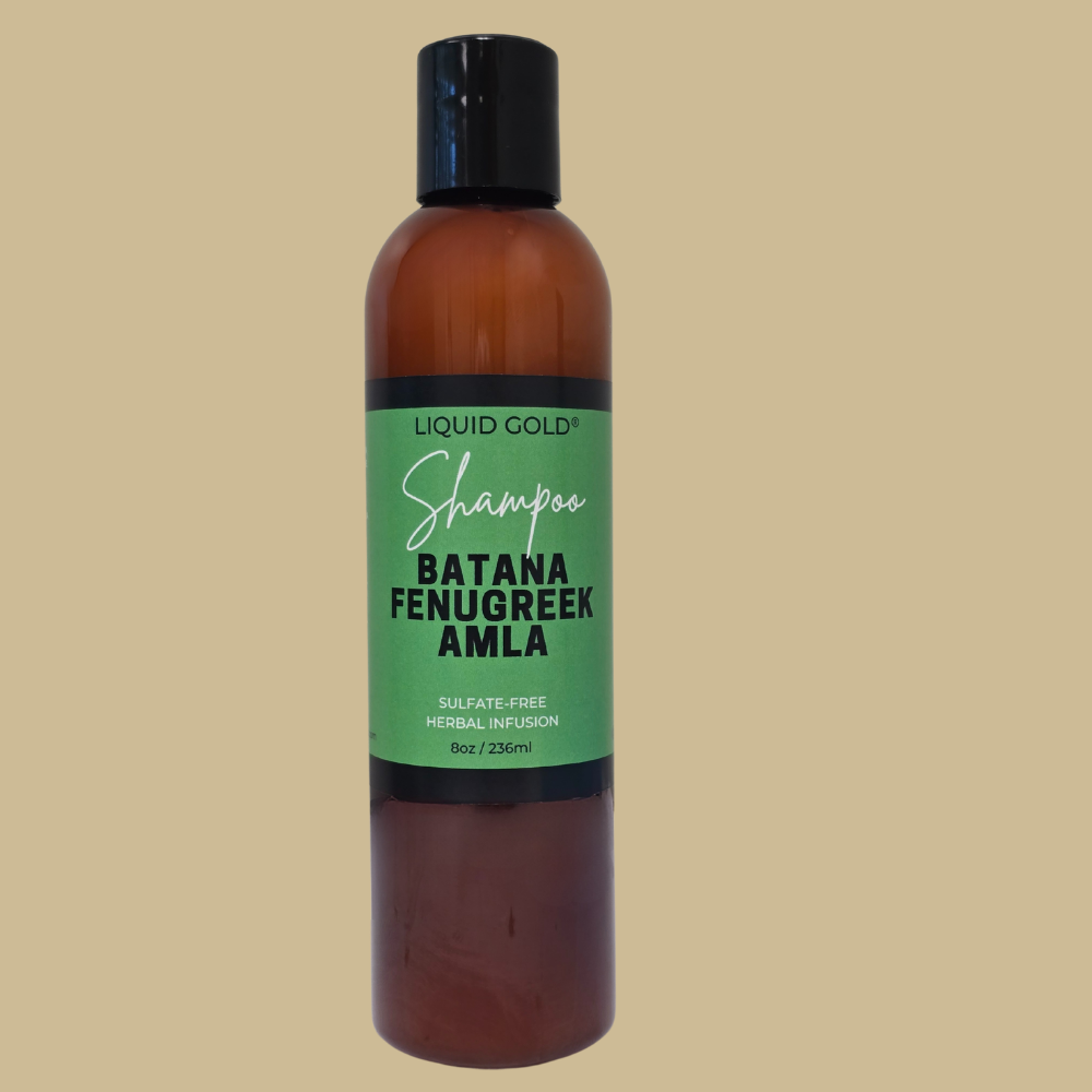 Shampoo Sulfate Free with Batana Fenugreek and Amla 8oz