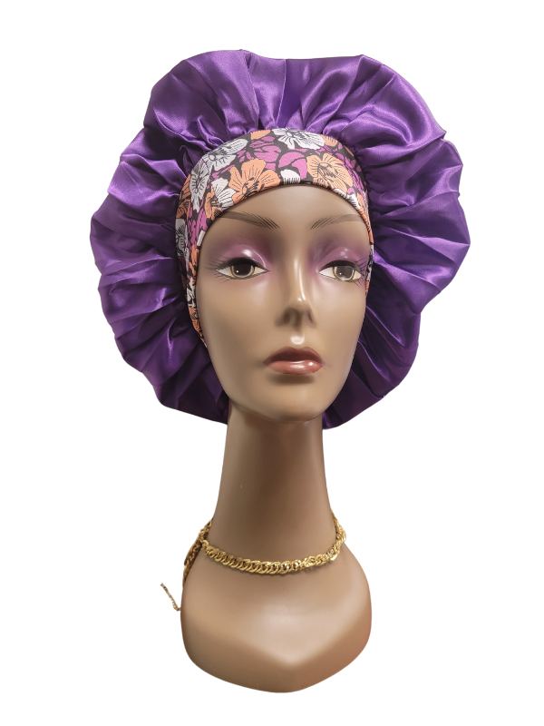 Purple Design Bonnet