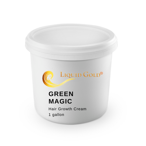 Wholesale Private Label Green Magic Hair Growth Cream 1 gallon