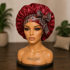 Liquid Gold® Premium Satin Hair Bonnet