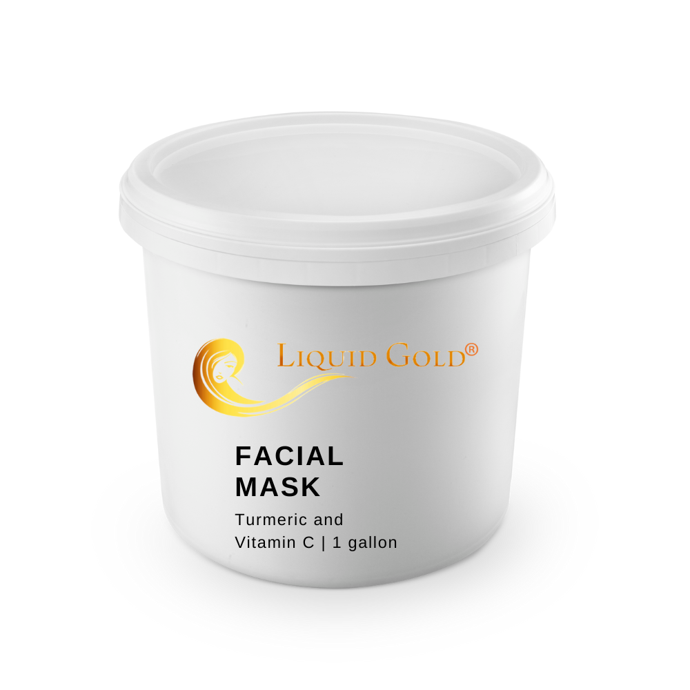Wholesale Private Label Facial Mask Turmeric and Vitamin C 1 gallon