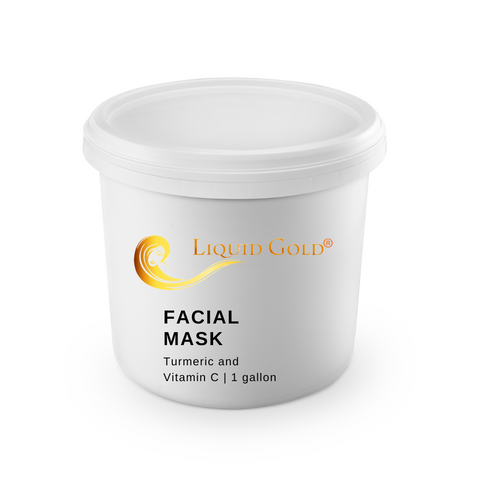 Wholesale Private Label Facial Mask Turmeric and Vitamin C 1 gallon