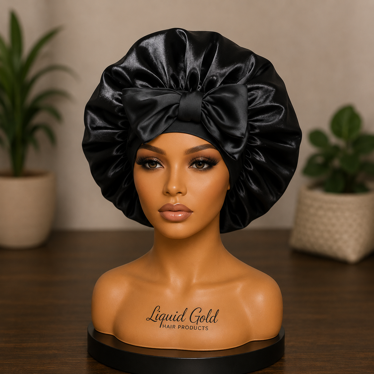Liquid Gold® Premium Satin Hair Bonnet