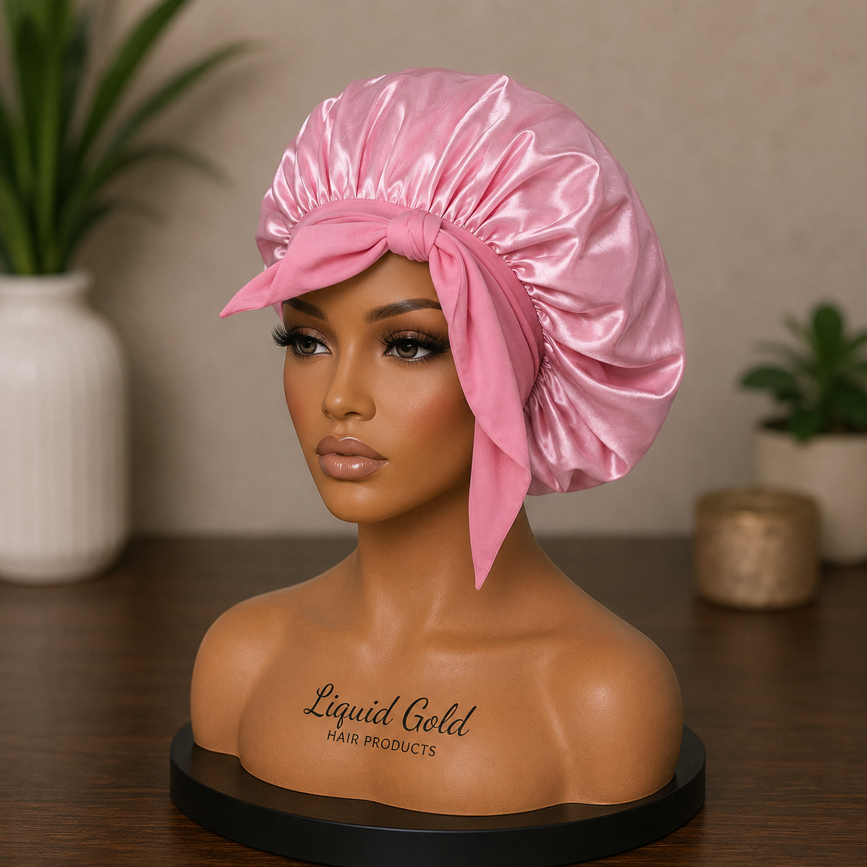 Liquid Gold® Premium Satin Hair Bonnet