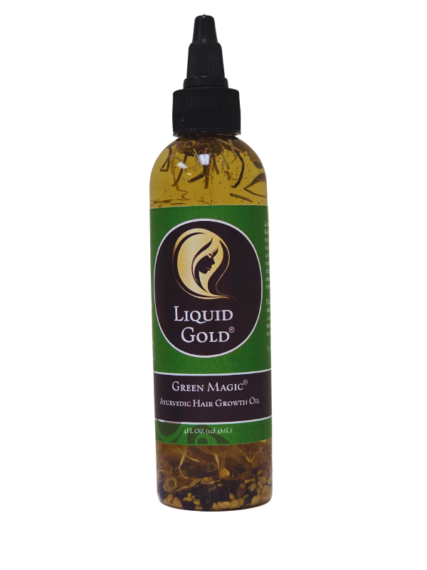 Green Magic Ayurvedic Growth Elixir Herbal-Infused Hair Oil Green Magic Ayurvedic Growth Elixir Herbal-Infused Hair Oil