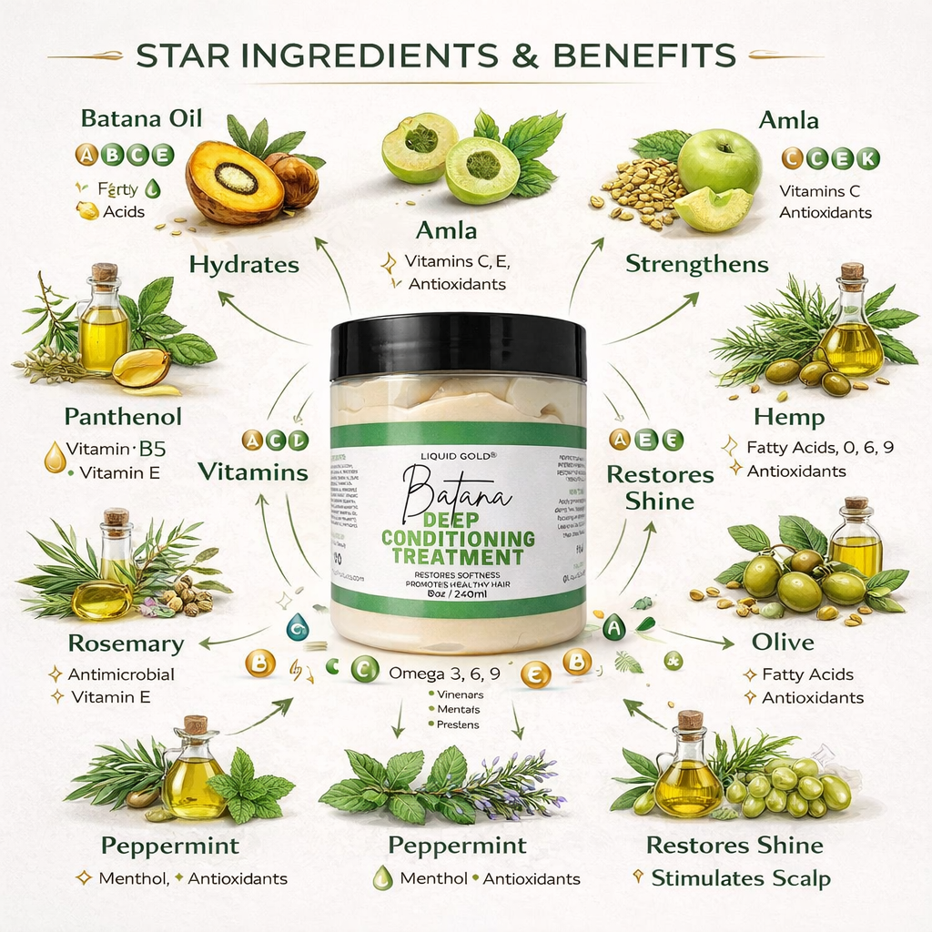Batana Oil  Deep Conditioner Hair Mask Treatment