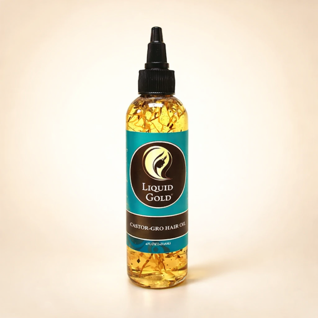 Herbal Hair Growth Oil for Thicker Longer Hair 4oz - Castor Gro