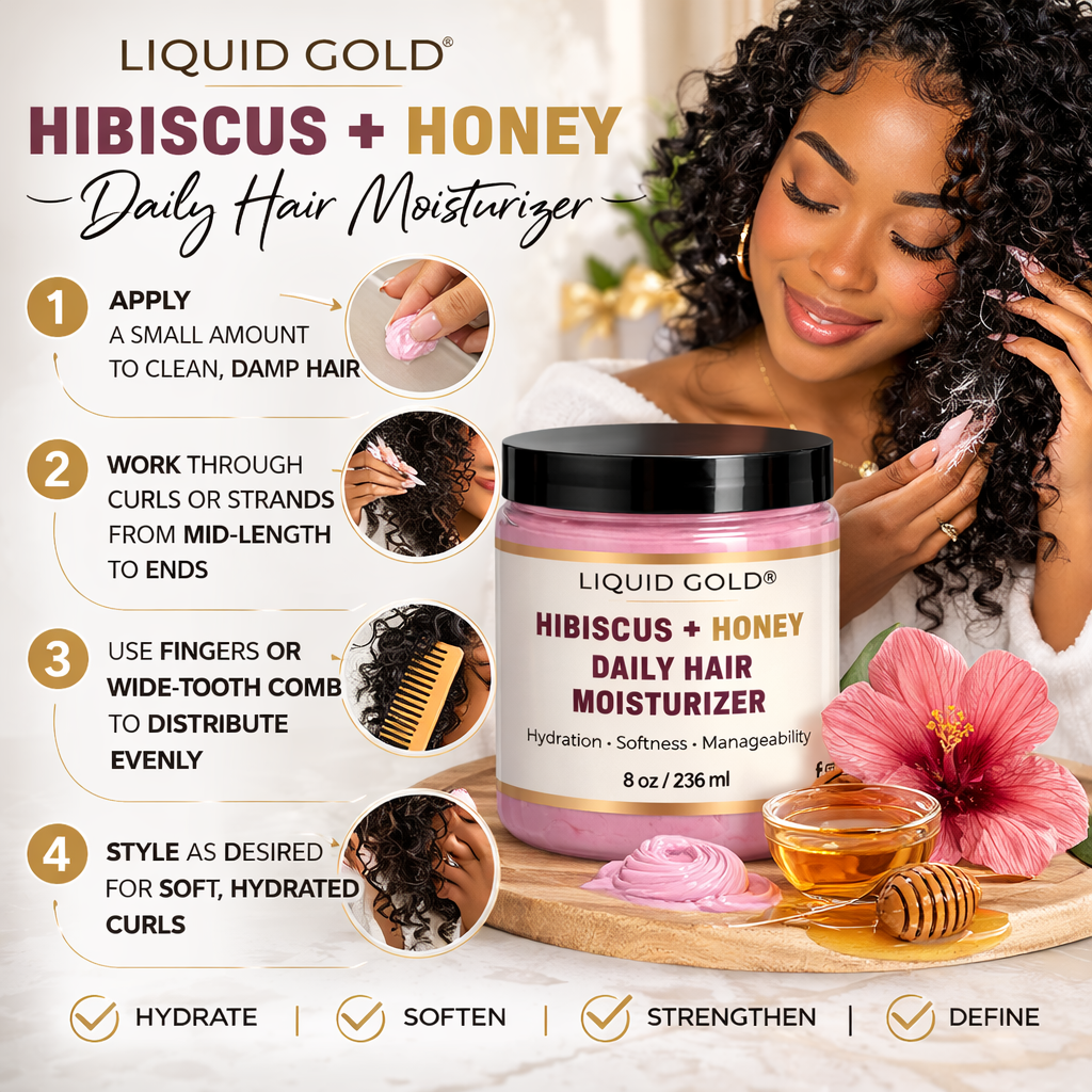Liquid Gold Hibiscus & Honey Daily Moisturizer