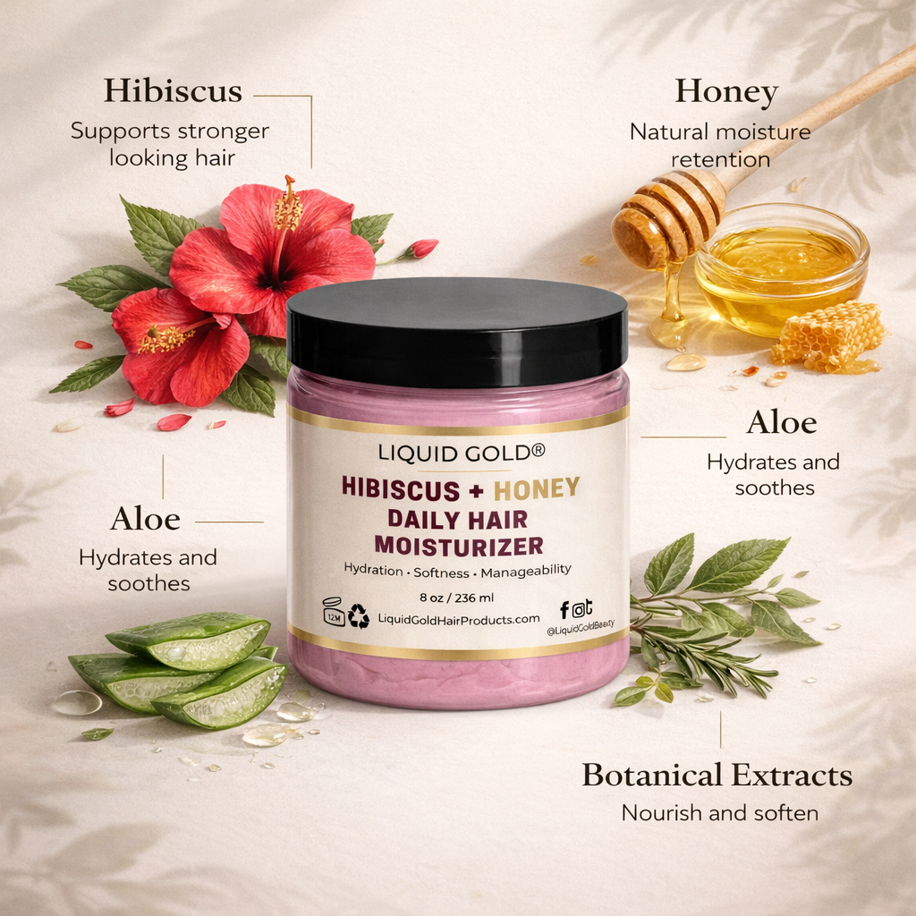Liquid Gold Hibiscus & Honey Daily Moisturizer