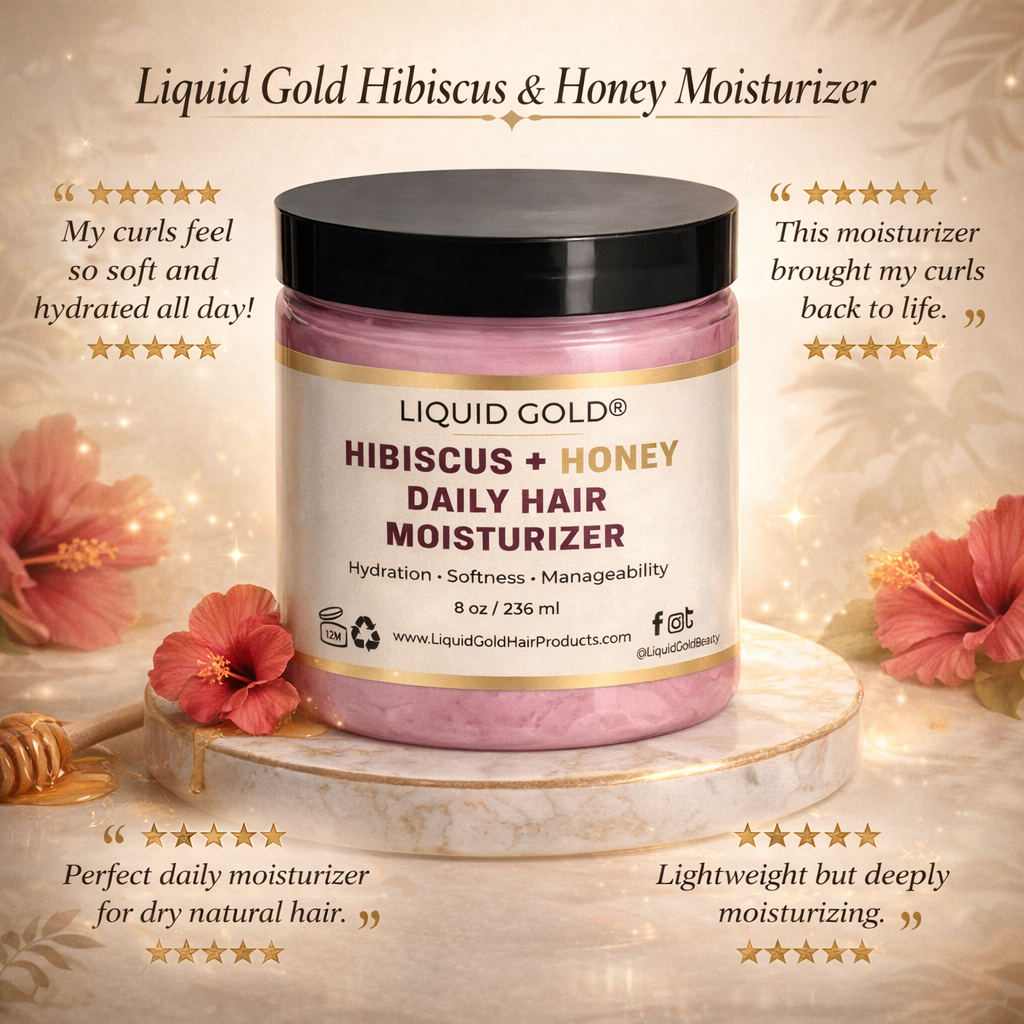 Liquid Gold Hibiscus & Honey Daily Moisturizer