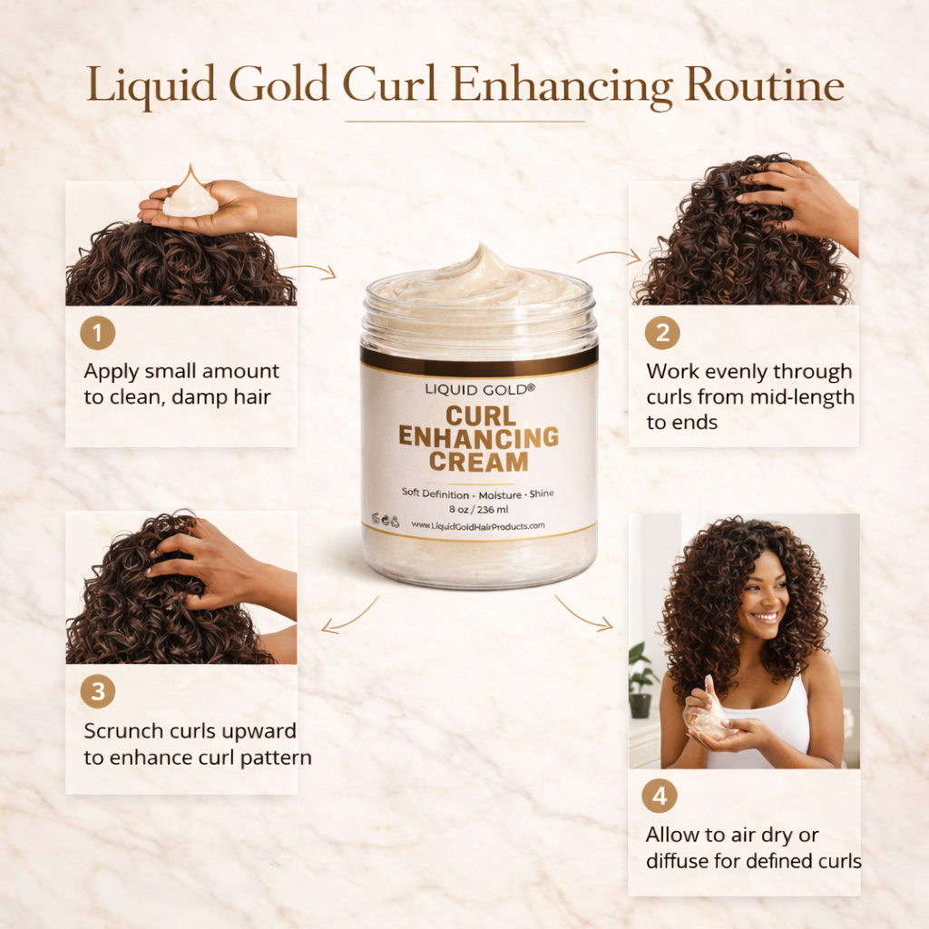 Liquid Gold Curl Enhancing Cream