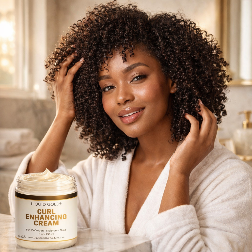 Liquid Gold Curl Enhancing Cream
