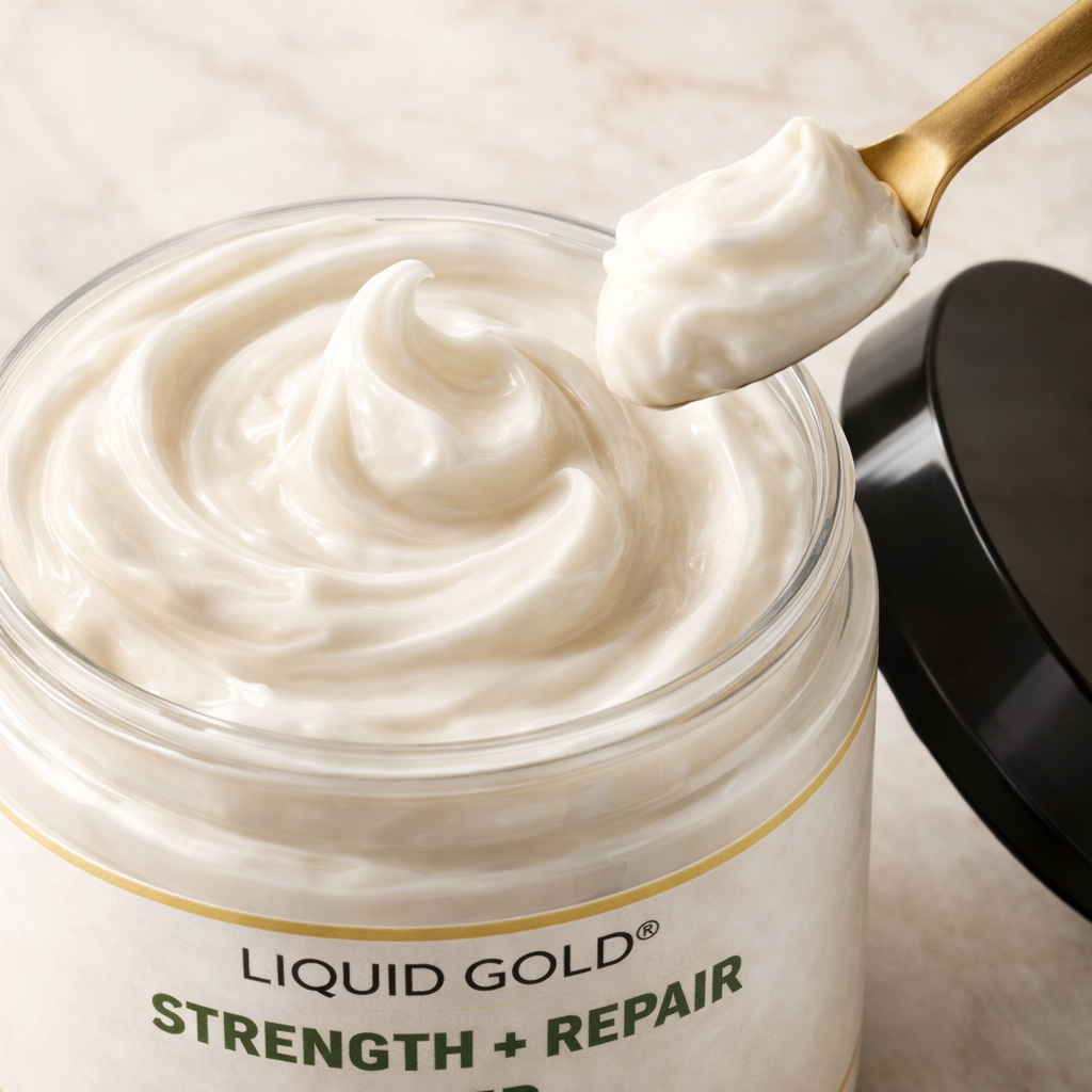Liquid Gold Strength + Repair Deep Conditioner
