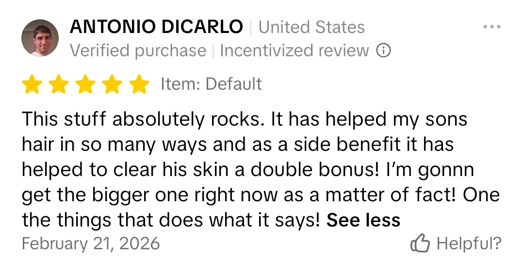 Batana Oil customer review