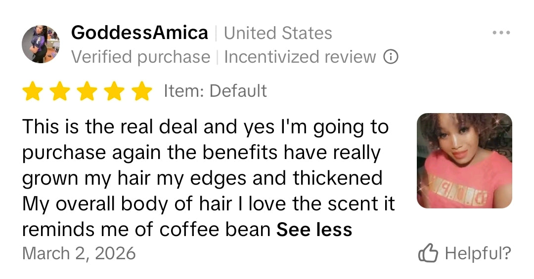 Batana Oil customer review