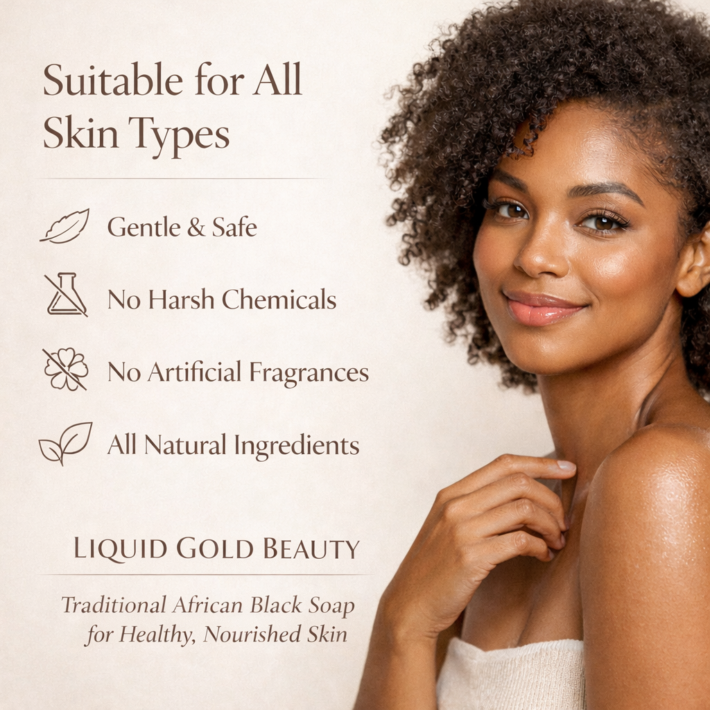 Raw African Black Soap for Healthier Skin and Hair