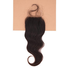 Closure Raw Indian Human Hair Wavy Closure